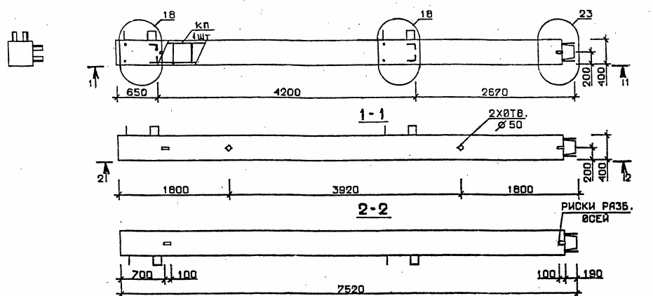 Колонна 5КВ 42.75-2 Серия 1.020.1-2с/89